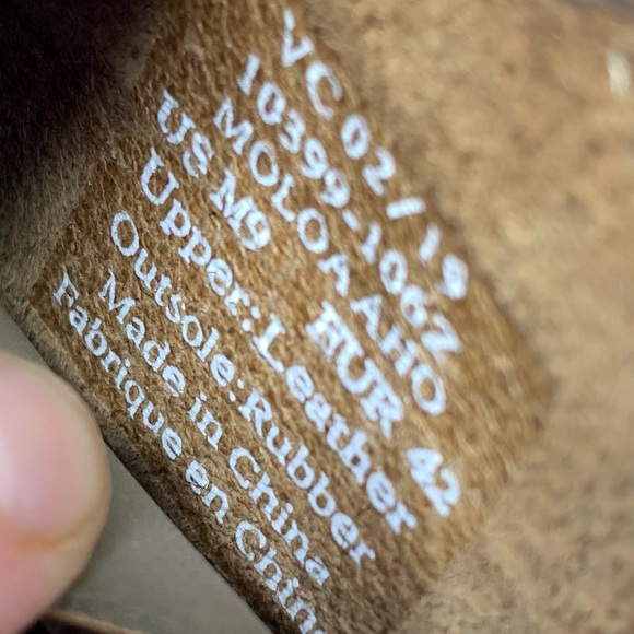 Olukai Moloa Aho Brown Leather Perforated Casual Slip-On Loafers 9/42 Mens Beach - Picture 13 of 16